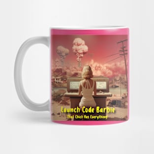 Launch Code Barbie Mug